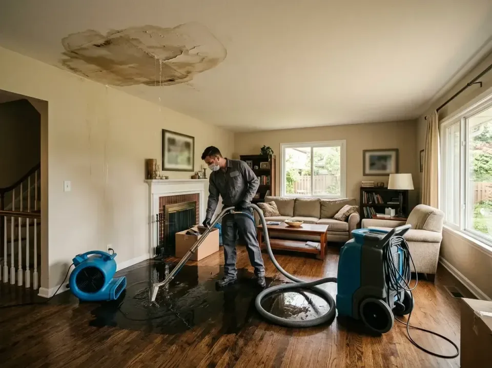 attic-pipe-burst-ceiling-drip-008 — frequently asked questions, Water Damage Restoration & Carpet Care in Overland Park, KS